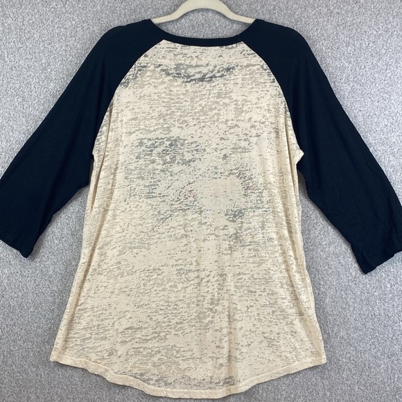 Southern Grace burnout tee raglan sleeve tailgate party XL football country - Picture 9 of 9
